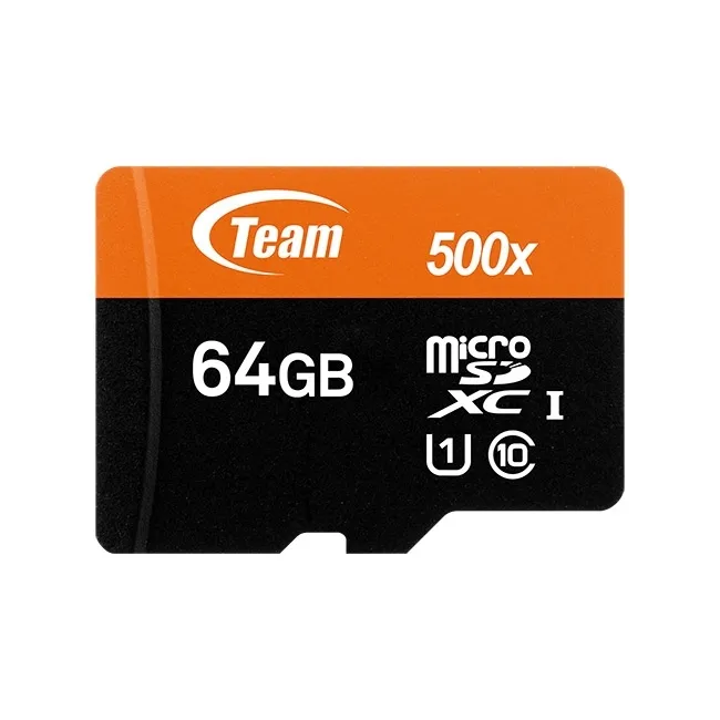 Памет, TEAM GROUP 64G SDXCM+AD UHS-I CL10 TEAM