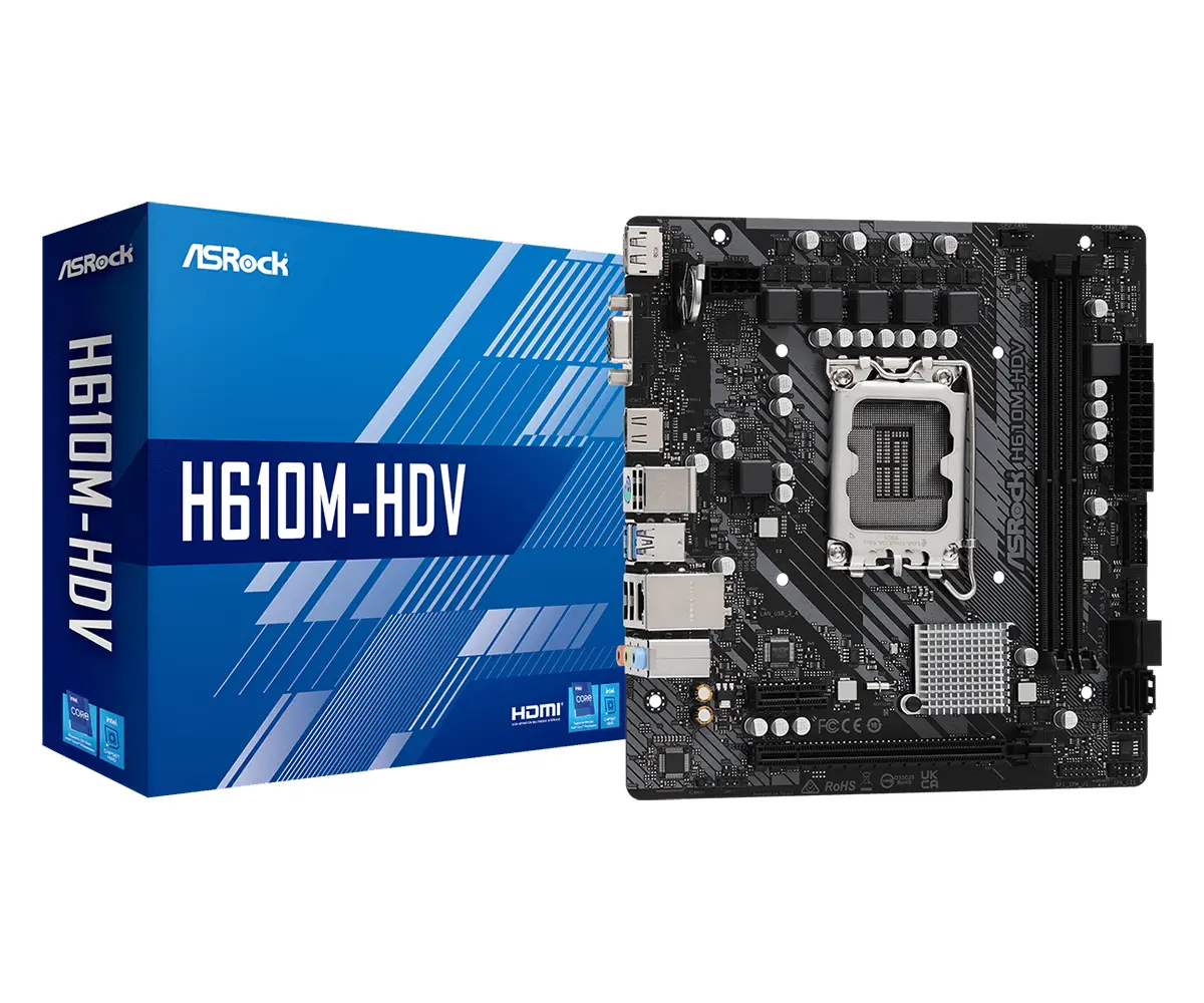 Дънна платка, ASROCK H610M-HDV - image 4