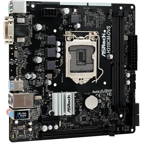 Дънна платка, ASROCK H310CM-DVS - image 1