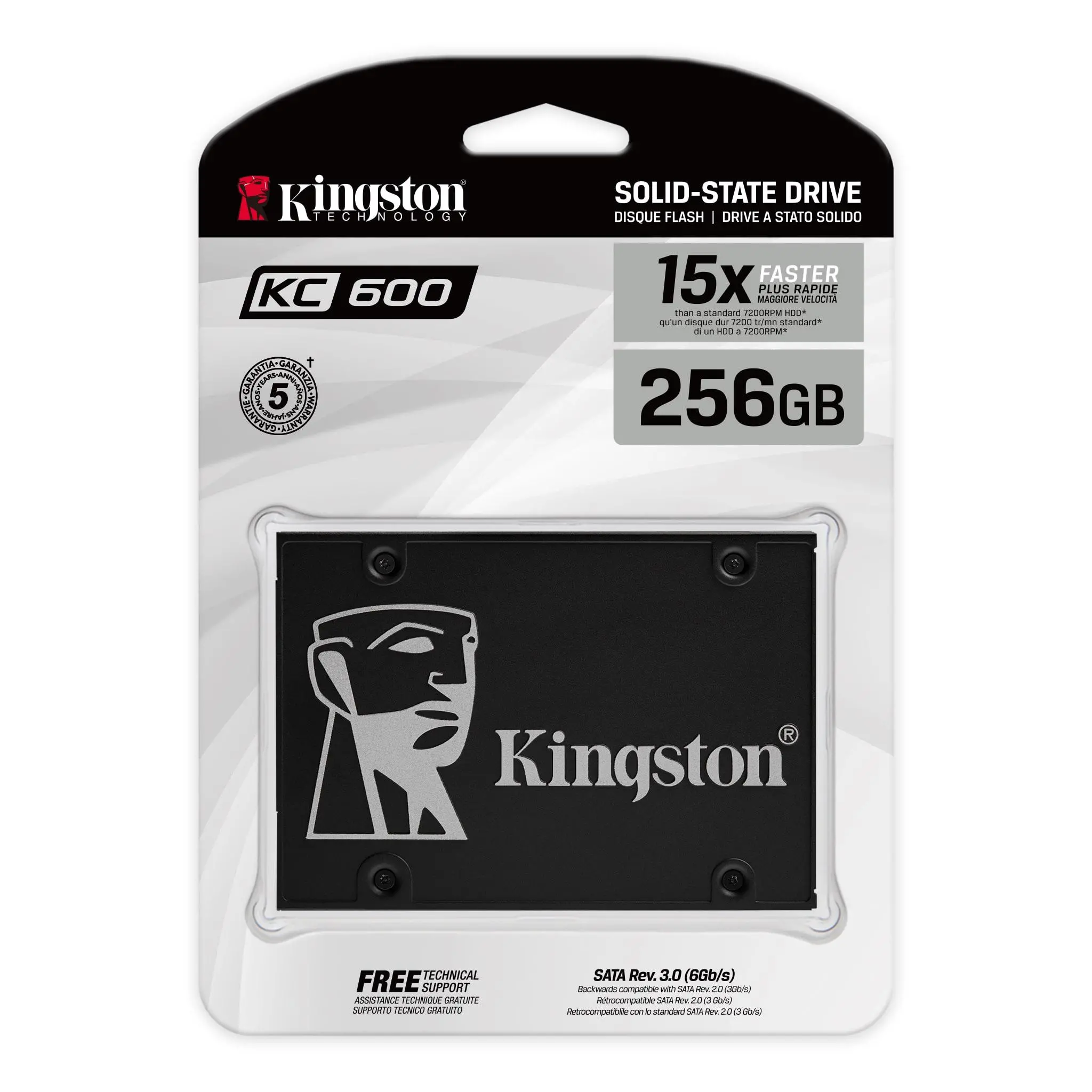 Твърд диск, KINGSTON SKC600/256G 2.5 - image 3