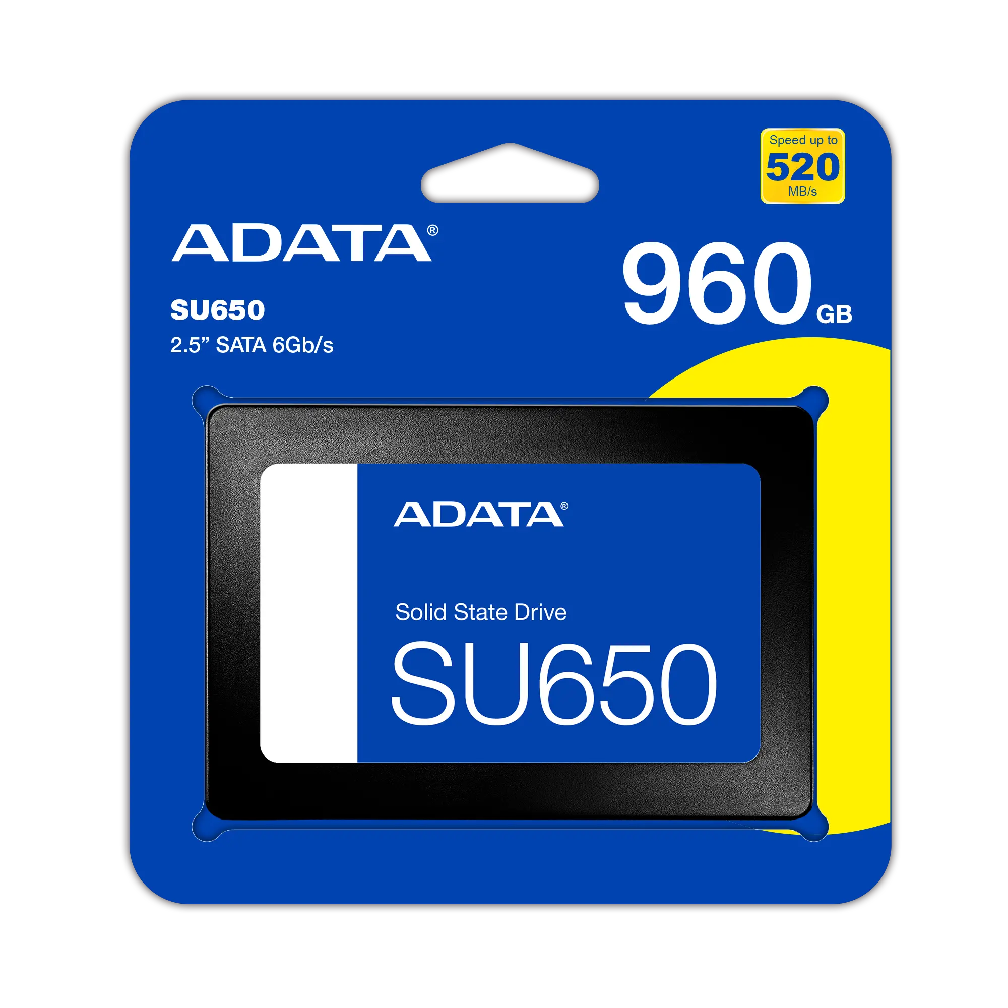 Твърд диск, Adata 960GB , SU650 , 2.5" SATA - Solid State Drive - image 1