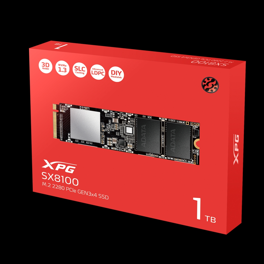 Твърд диск, ADATA SX8100NP 1TB - image 3
