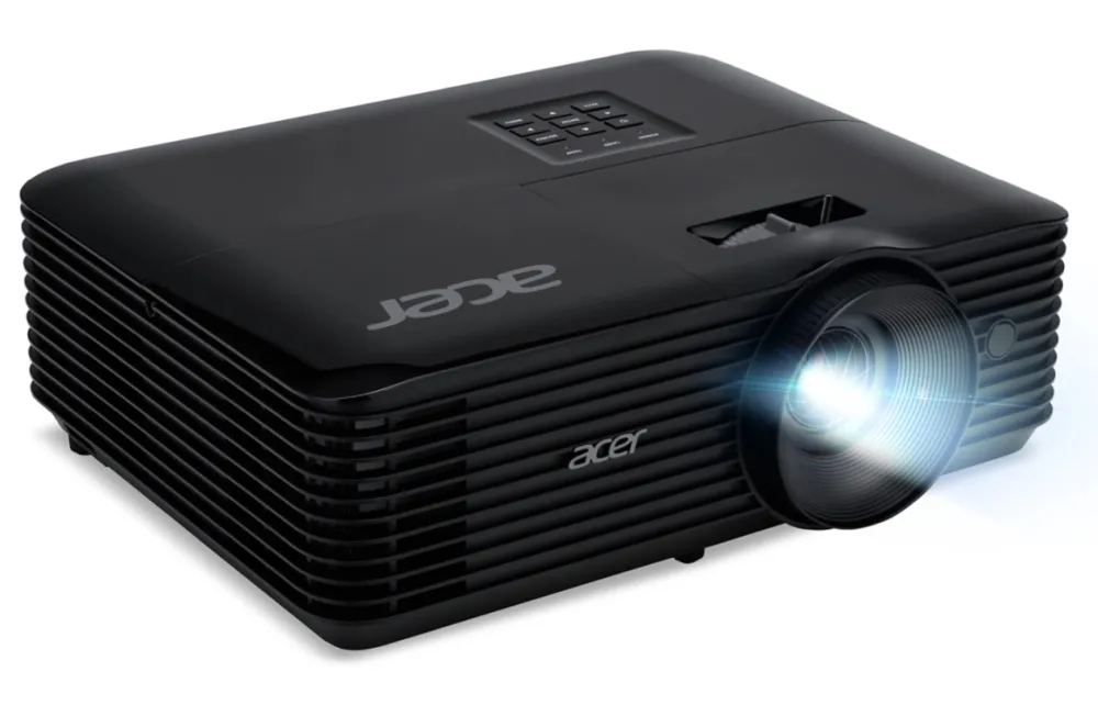 Мултимедиен проектор, Acer Projector X1228i, DLP, XGA (1024x768), 4800 ANSI Lm, 20 000:1, 3D, Auto keystone, HDMI, WiFi, VGA in, USB, RCA, RS232, Audio in/out, DC Out (5V/1A), 3W Speaker, 2.7kg, Black - image 2