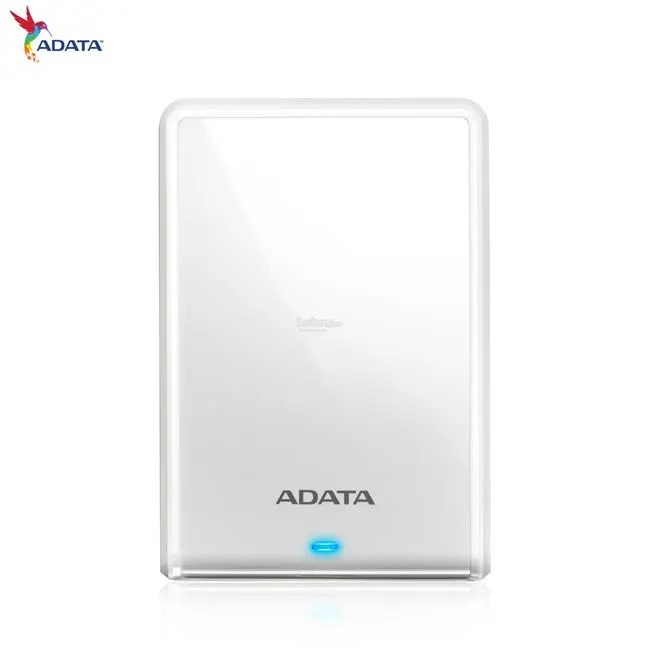 Твърд диск, Adata 2TB , HV620S , USB 3.2 Gen 1, Portable Hard Drive White