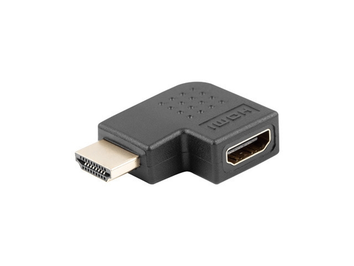 Адаптер, Lanberg Adater HDMI(M)->HDMI(F) Adater Angled Left Black