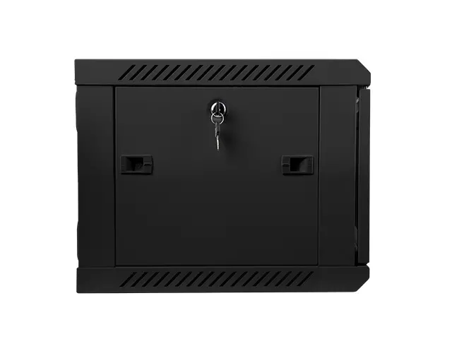 Комуникационен шкаф, Lanberg rack cabinet 19" wall-mount 6U / 600x450 for self-assembly (flat pack), black - image 4