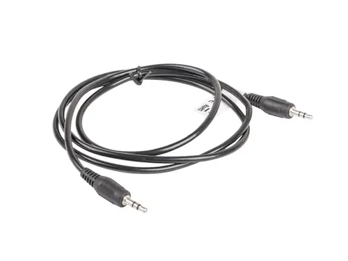 Кабел, Lanberg mini jack 3.5mm M/M 3 pin cable 1.2m, black - image 2