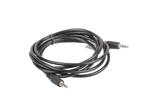 Кабел, Lanberg mini jack 3.5mm M/M 3 pin cable 2m, black - image 1
