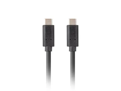 Кабел, Lanberg USB-C M/M 3.1 GEN 2 CABLE 1.8M 10GB/S PD100W Black - image 2