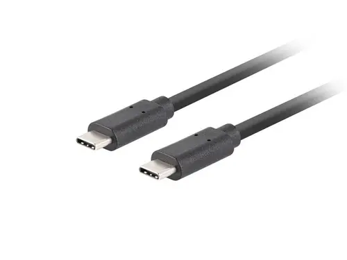 Кабел, Lanberg USB-C M/M 3.1 GEN 2 CABLE 1.8M 10GB/S PD100W Black