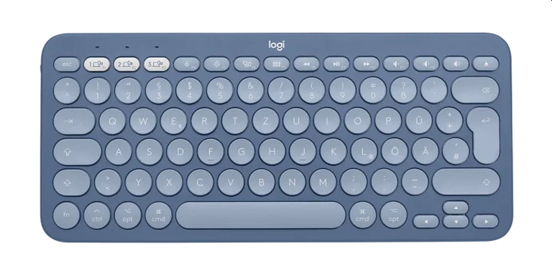 Πληκτρολόγιο, Logitech K380 for Mac Multi-Device Bluetooth Keyboard - US Intl - Blueberry
