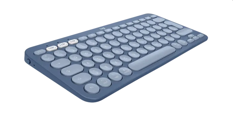 Клавиатура, Logitech K380 for Mac Multi-Device Bluetooth Keyboard - US Intl - Blueberry - image 1
