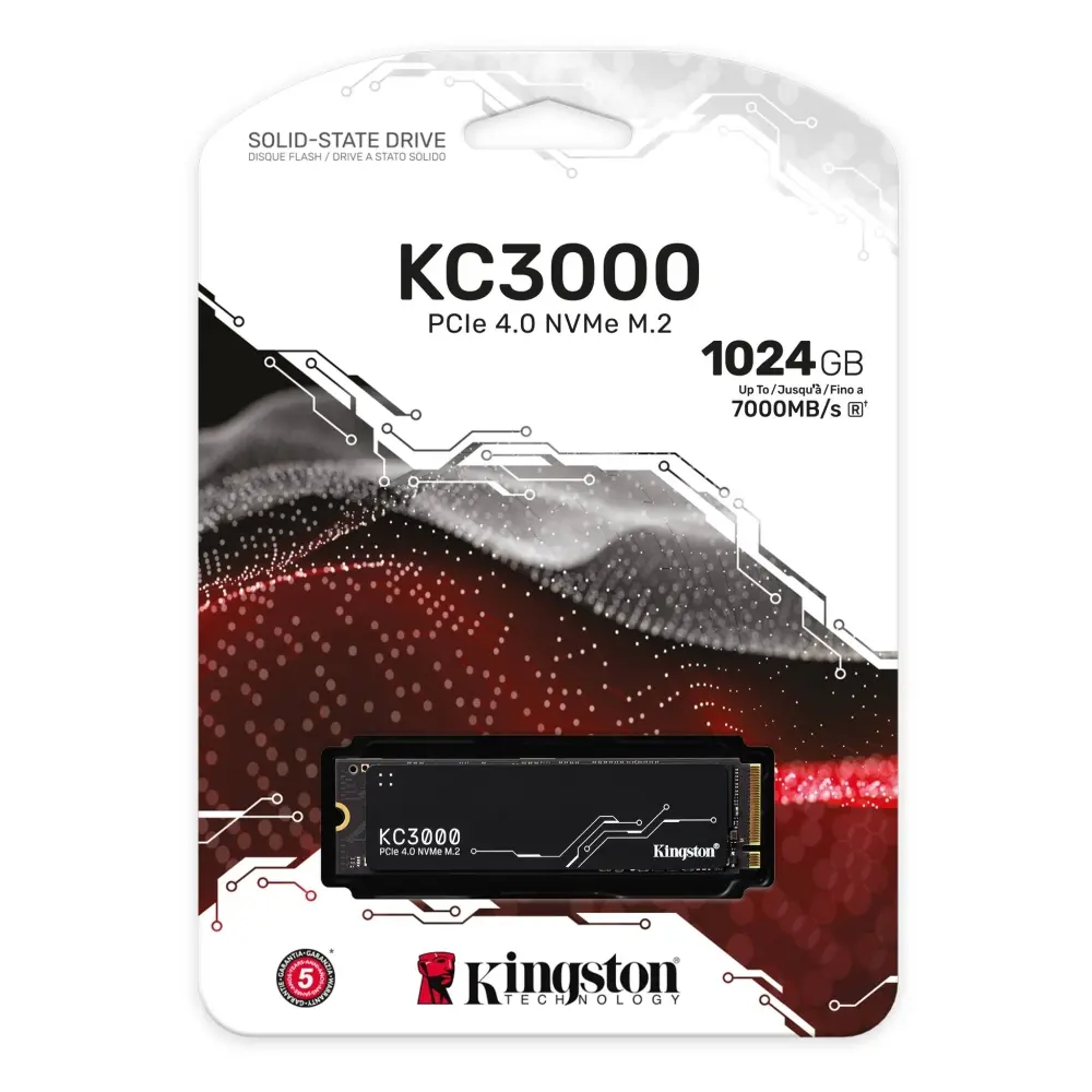 Твърд диск, Kingston KC3000 1TB Gen 4 - image 2