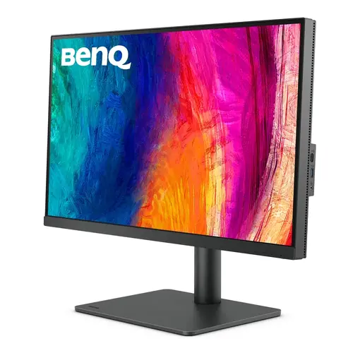 Монитор, BenQ PD2705U, 27" IPS LED, 5ms,3840x2160 4K UHD, Designer Monitor, AQCOLOR, 100% sRGB, HDR10, B.I., LBL, KVM Switch, ICCsync, CAD/CAM, DualView, 1000:1, 300 cd/m2, HDMI, DP, USB Type-C(Power 65W, DP alt), Speak.2x2W, Height Adj., Swivel, Tilt, Gray - image 1