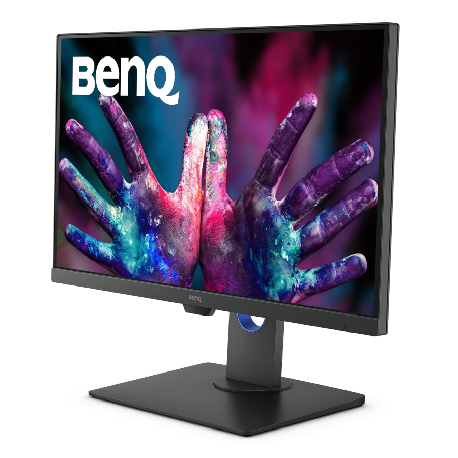 Монитор, BenQ PD2705U, 27" IPS LED, 5ms,3840x2160 4K UHD, Designer Monitor, AQCOLOR, 100% sRGB, HDR10, B.I., LBL, KVM Switch, ICCsync, CAD/CAM, DualView, 1000:1, 300 cd/m2, HDMI, DP, USB Type-C(Power 65W, DP alt), Speak.2x2W, Height Adj., Swivel, Tilt, Gray - image 2