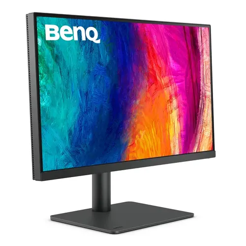 Монитор, BenQ PD2705U, 27" IPS LED, 5ms,3840x2160 4K UHD, Designer Monitor, AQCOLOR, 100% sRGB, HDR10, B.I., LBL, KVM Switch, ICCsync, CAD/CAM, DualView, 1000:1, 300 cd/m2, HDMI, DP, USB Type-C(Power 65W, DP alt), Speak.2x2W, Height Adj., Swivel, Tilt, Gray - image 2