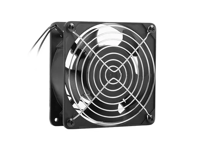 Accesoriu, Lanberg ventilator pentru cabinet rack de perete 10" & 19", 230V, 120x120x38mm, negru