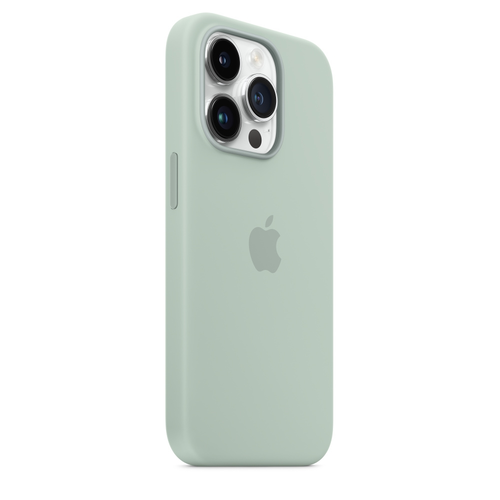 Калъф, Apple iPhone 14 Pro Silicone Case with MagSafe - Succulent - image 4