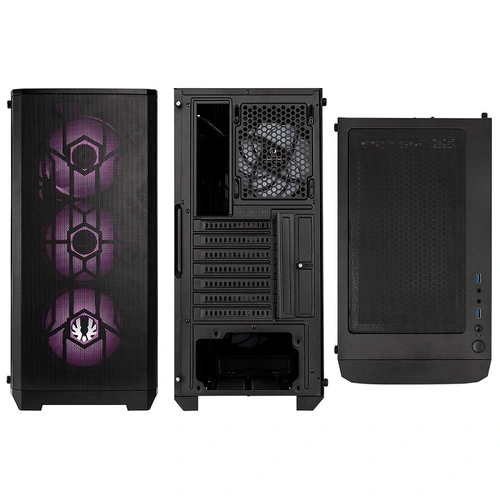 Кутия за компютър, BITFENIX NOVA MESH SE TG-BLACK - image 2