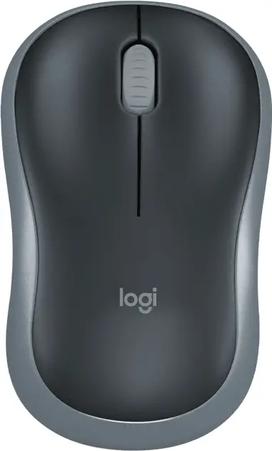 Мишка, Logitech Wireless Mouse M185 - SWIFT GREY - 2.4GHZ - N/A - EWR2 - 10PK ARCA AUTO