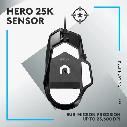 Mouse, Logitech G502 X negru - EER - 3