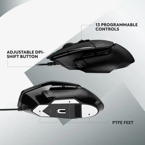 Mouse, Logitech G502 X negru - EER - 4