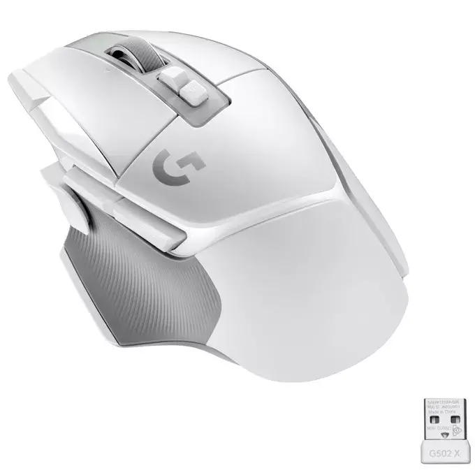 Mouse, Logitech G502 X LIGHTSPEED WL alb - EER - image 1