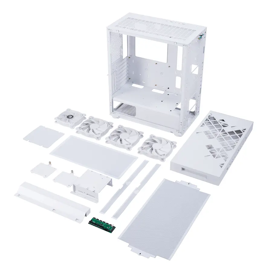 Carcasă PC, BITFENIX TRACERY ARGB WHITE - image 5