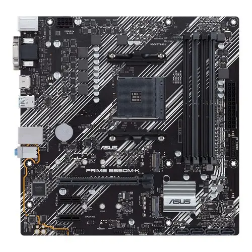 Placă de bază, ASUS PRIME B550M-K /AM4 - image 1
