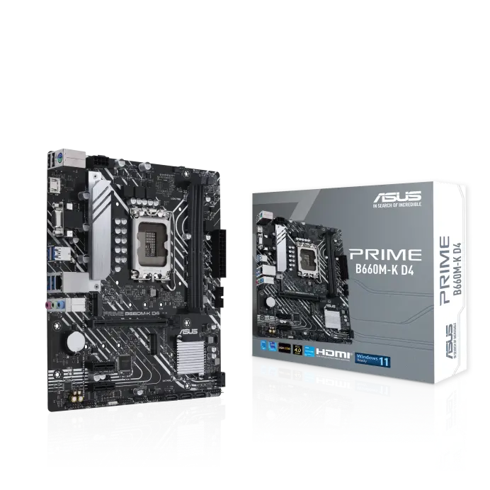 Дънна платка, ASUS PRIME B660M-K D4
