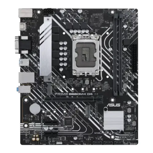 Дънна платка, ASUS PRIME B660M-K D4 - image 1
