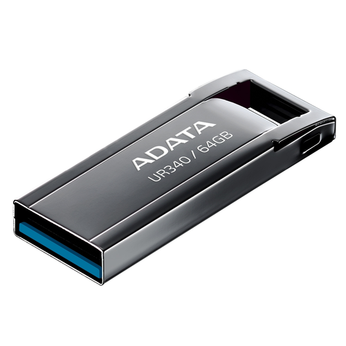 Памет, ADATA UR340 64GB USB 3.2 Black - image 2