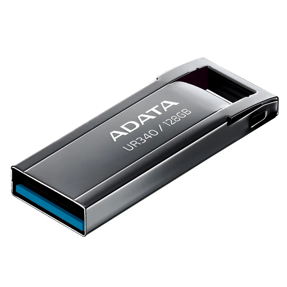 Памет, ADATA UR340 128GB USB 3.2 Black - image 1