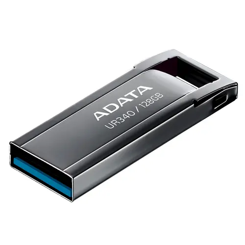 Памет, ADATA UR340 128GB USB 3.2 Black - image 1