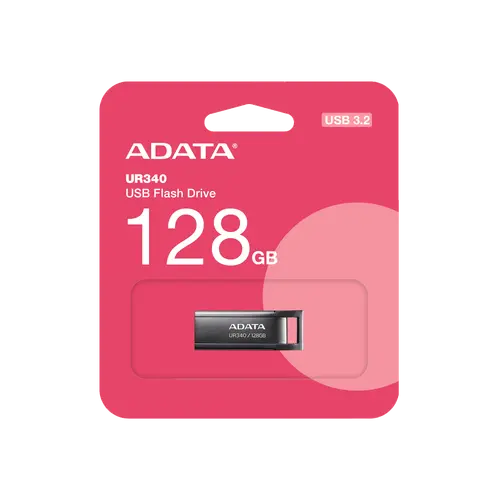 Памет, ADATA UR340 128GB USB 3.2 Black - image 2