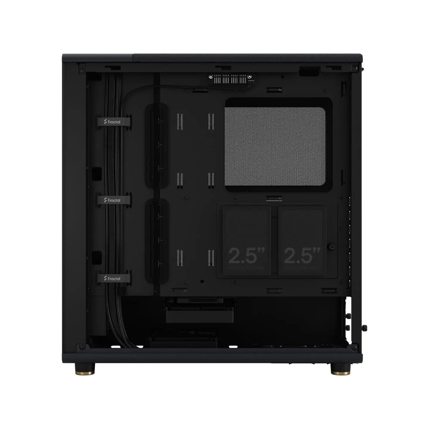 Кутия за компютър, FRACTAL DESIGN FD NORTH CHARCOAL BLACK - image 2