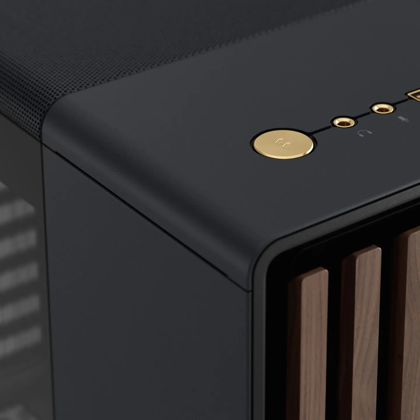 Кутия за компютър, FRACTAL DESIGN FD NORTH CHARC BLK TG DARK TH - image 1