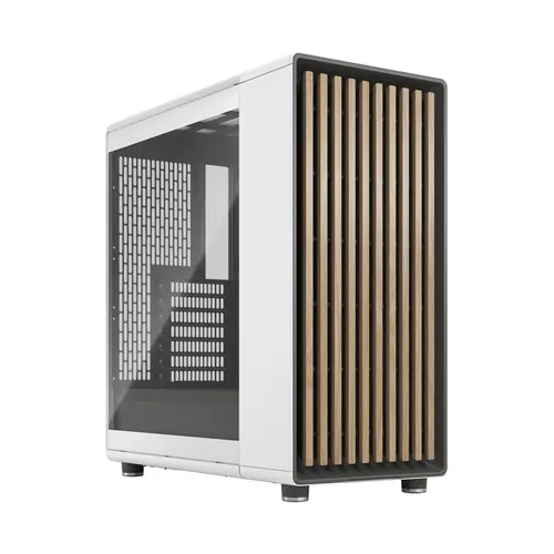 Carcasă PC, FRACTAL DESIGN FD NORTH CHALK WHI TG CLEAR TH