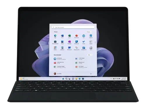 Лаптоп, Microsoft Surface PRO 9, Intel Core i5-1235U, 13" (2880 x 1920) PixelSense Flow Display, Intel Iris Xe Graphics, 16GB RAM, 256GB SSD, Windows 11 Home, Graphite - image 5
