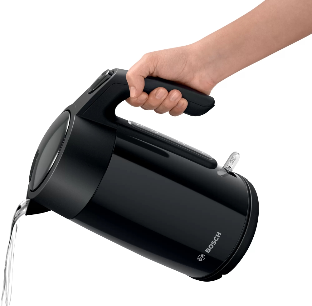 Електрическа кана, Bosch TWK7L463, Kettle, 2400 W, 1.7 l, Black - image 1