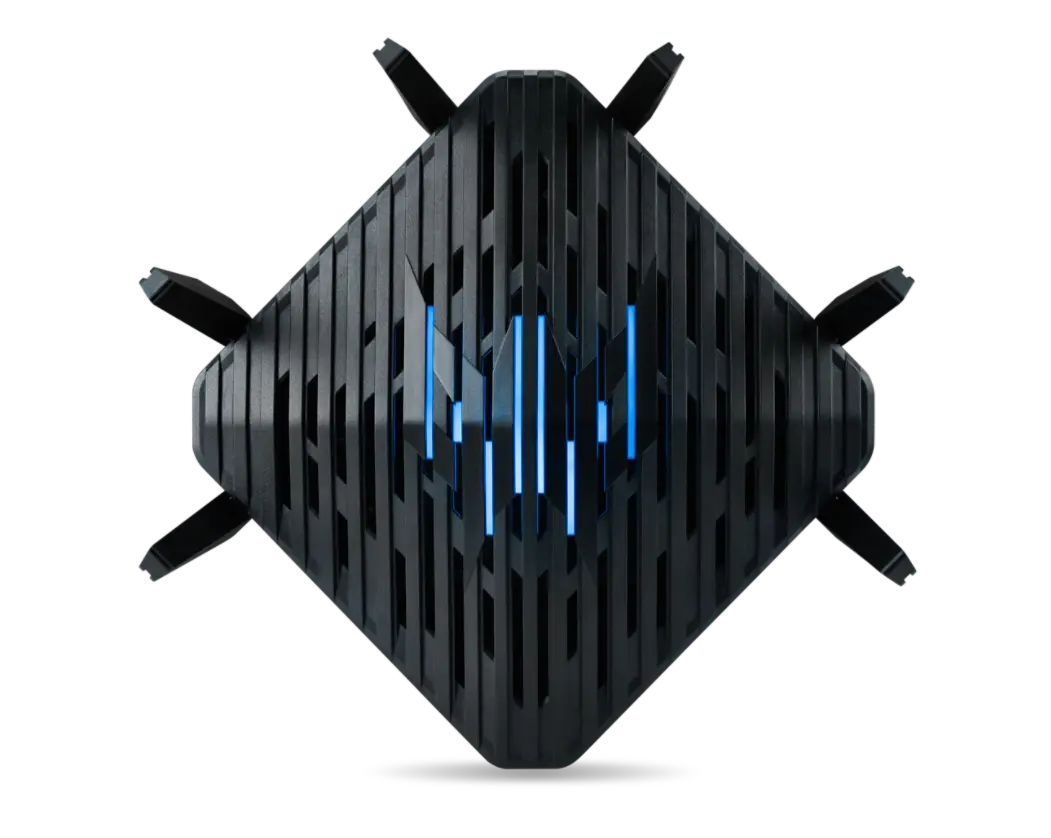 Router, Acer Predator Router Connect 6 Tri-band 2.4GHz / 5GHz /6GHz, USB3.0 Type A | FTP/Samba, Ethernet | WAN 1 X 2.5Gbps, LAN 4 x 1Gbps (Game Port) - image 2