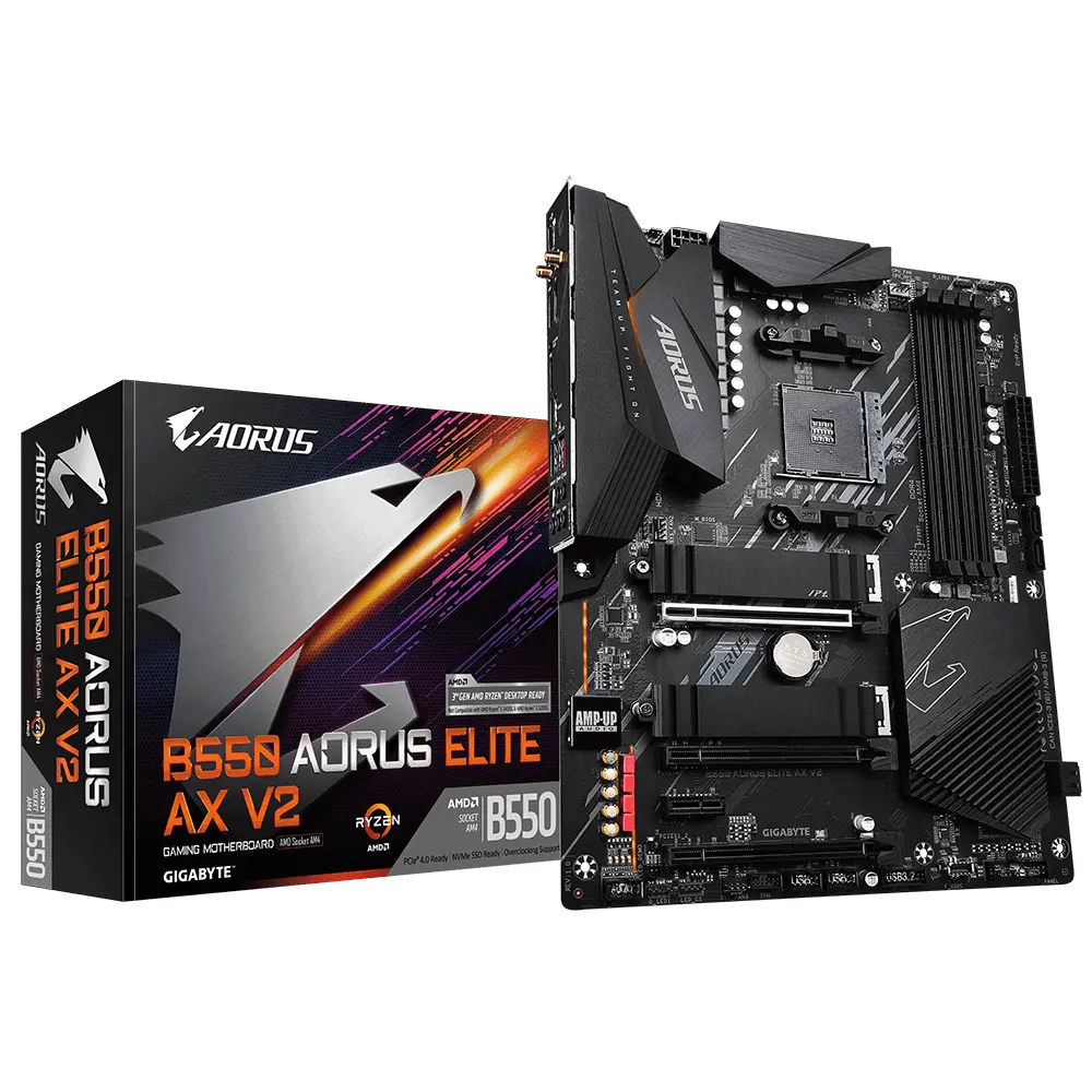 Дънна платка, GIGABYTE GB B550 AORUS ELITE AX V2