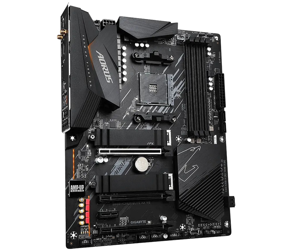 Дънна платка, GIGABYTE GB B550 AORUS ELITE AX V2 - image 2