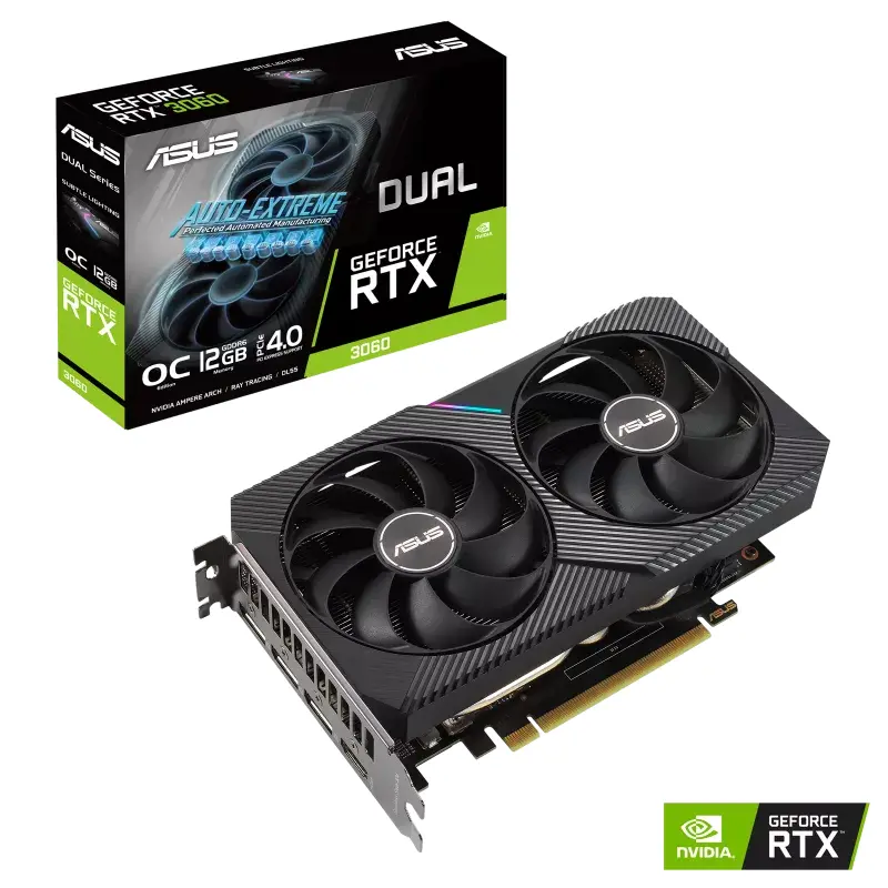 Видео карта, ASUS DUAL-RTX3060-O12G-V2