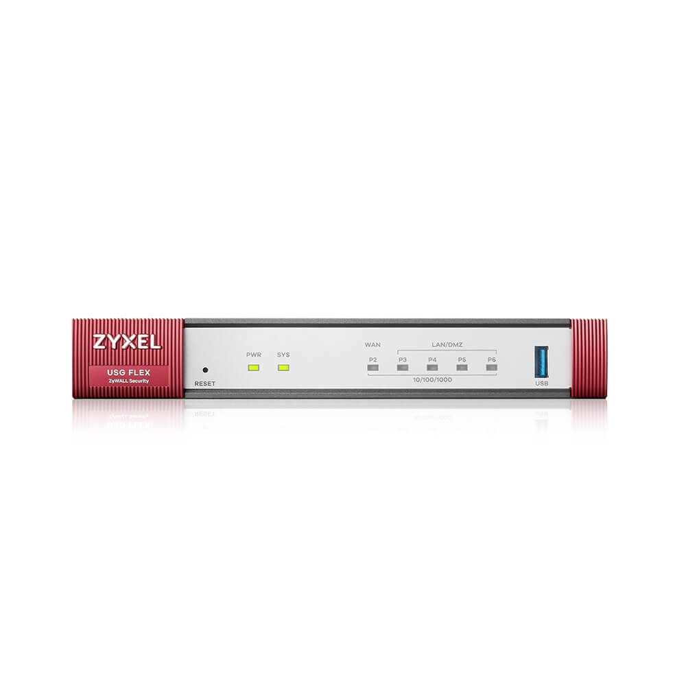 Защитна стена, ZyXEL USGFLEX50 (Device only) Firewall Appliance 1 x WAN, 4 x LAN/DMZ