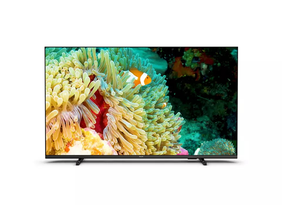 Телевизор, Philips 55PUS7607/12, 55" UHD DLED 3840x2160, DVB-T2/T2-HD/C/S/S2, HDR10+, HLG, Saphi, Dolby Vision, Dolby Atmos, Pixel Precise UHD,3* HDMI, 2*USB, Cl+, 802.11n, Lan, 20W RMS, Black