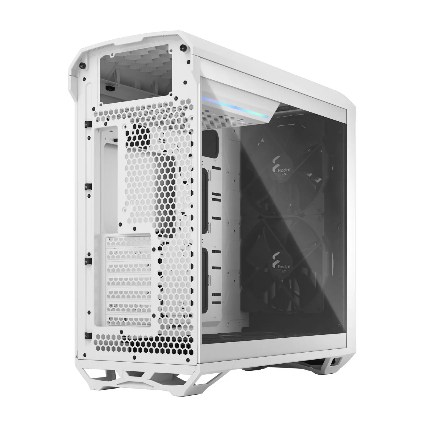 Carcasă PC, FRACTAL DESIGN FD TORRENT WHITE TG CLEAR - image 3