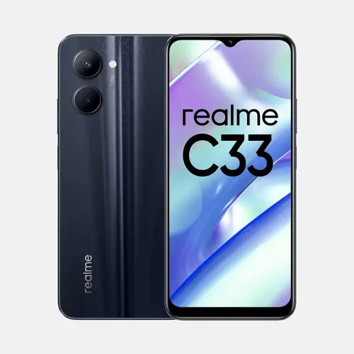 Мобилен телефон, REALME C33 3624 4+64 NIGHT SEA