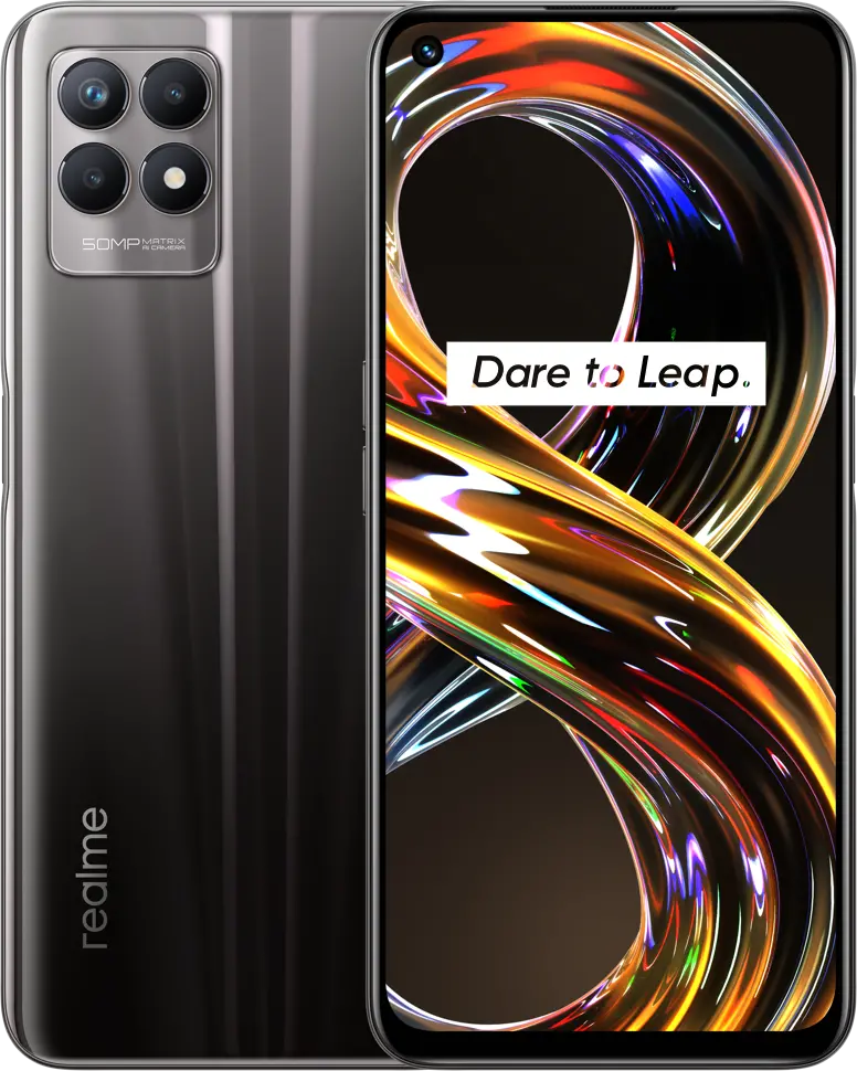 Мобилен телефон, REALME 8I 4G+128G /SPACE BLACK
