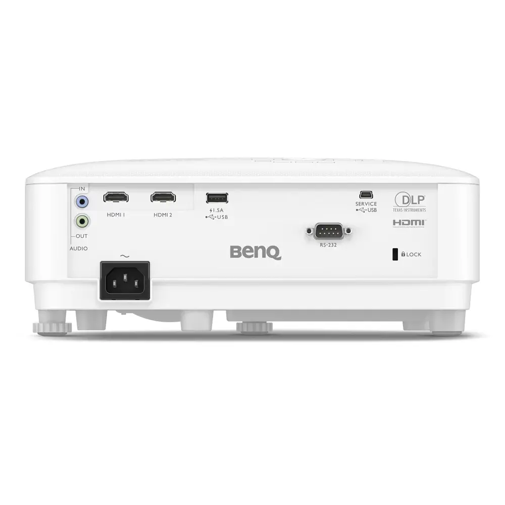 Мултимедиен проектор, BenQ TH575, DLP, FHD 1080p, 3800 Lumens, 16ms Low Input Lag Gaming PJ, 10000:1, Zoom 1.1x, Thr. Rat.1.49~1.64, 88% Rec.709,Pict. Modes 3D, Bright, Cinema, Game, Liv.Room, Sports, User1,2, VGA, HDMIx2, USB-A, Audio in/out, Sp.10W, Lamp 15000h, 2.50 kg - image 4